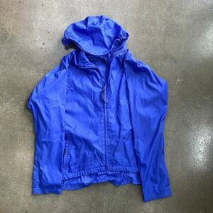Vintage Performance Bike Blue Large Lightweight Cycling Windbreaker Jacket